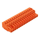 WAGO - 1-Leiter-Federleiste, CAGE CLAMP®, 2,5mm², orange