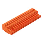 WAGO - 1-Leiter-Federleiste, CAGE CLAMP®, 2,5mm², orange