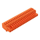WAGO - 1-Leiter-Federleiste, CAGE CLAMP®, 2,5mm², orange