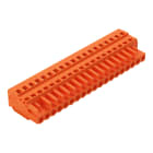 WAGO - 1-Leiter-Federleiste, CAGE CLAMP®, 2,5mm², orange