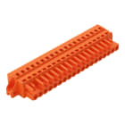 WAGO - 1-Leiter-Federleiste, CAGE CLAMP®, 2,5mm², orange