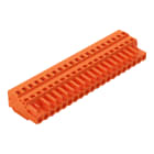 WAGO - 1-Leiter-Federleiste, CAGE CLAMP®, 2,5mm², orange