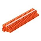 WAGO - 1-Leiter-Federleiste, CAGE CLAMP®, 2,5mm², orange