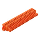WAGO - 1-Leiter-Federleiste, CAGE CLAMP®, 2,5mm², orange