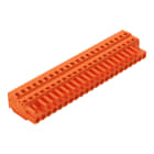 WAGO - 1-Leiter-Federleiste, CAGE CLAMP®, 2,5mm², orange