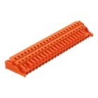 WAGO - 1-Leiter-Federleiste, CAGE CLAMP®, 2,5mm², orange