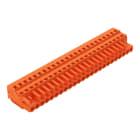 WAGO - 1-Leiter-Federleiste, CAGE CLAMP®, 2,5mm², orange