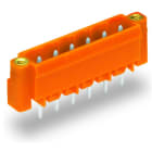 WAGO - THT-Stiftleiste, Lötstift 1, 2x1, 2mm, gerade, orange