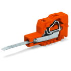 WAGO - Prüfsteckermodul mit Kontaktzunge, orange