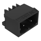 WAGO - THR-Stiftleiste, Lötstift 1, 0x1, 0mm, abgewinkelt, schwarz