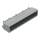 WAGO - THT-Stiftleiste, Lötstift 1, 0x1, 0mm, abgewinkelt, grau