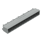 WAGO - THT-Stiftleiste, Lötstift 1, 0x1, 0mm, abgewinkelt, grau