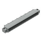 WAGO - THT-Stiftleiste, Lötstift 1, 0x1, 0mm, abgewinkelt, grau