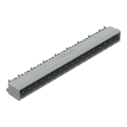 WAGO - THT-Stiftleiste, Lötstift 1, 0x1, 0mm, abgewinkelt, grau