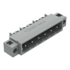 WAGO - THT-Stiftleiste, Lötstift 1, 2x1, 2mm, abgewinkelt, grau
