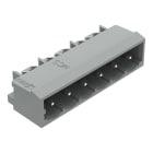 WAGO - THT-Stiftleiste, Lötstift 1, 2x1, 2mm, abgewinkelt, grau