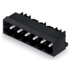 WAGO - THR-Stiftleiste, Lötstift 1, 2x1, 2mm, abgewinkelt, schwarz