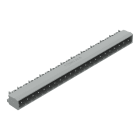 WAGO - THT-Stiftleiste, Lötstift 1, 2x1, 2mm, abgewinkelt, grau