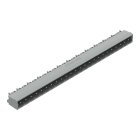 WAGO - THT-Stiftleiste, Lötstift 1, 2x1, 2mm, abgewinkelt, grau
