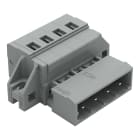 WAGO - 1-Leiter-Stiftleiste, CAGE CLAMP®, 2,5mm², grau