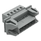 WAGO - 1-Leiter-Stiftleiste, CAGE CLAMP®, 2,5mm², grau