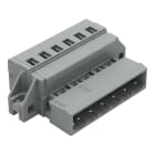 WAGO - 1-Leiter-Stiftleiste, CAGE CLAMP®, 2,5mm², grau