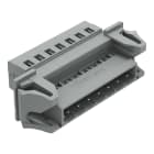 WAGO - 1-Leiter-Stiftleiste, CAGE CLAMP®, 2,5mm², grau