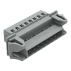 WAGO - 1-Leiter-Stiftleiste, CAGE CLAMP®, 2,5mm², grau