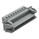 WAGO - 1-Leiter-Stiftleiste, CAGE CLAMP®, 2,5mm², grau