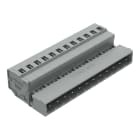 WAGO - 1-Leiter-Stiftleiste, CAGE CLAMP®, 2,5mm², grau