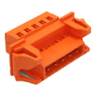WAGO - 1-Leiter-Stiftleiste, CAGE CLAMP®, 2,5mm², orange