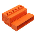 WAGO - 1-Leiter-Stiftleiste, CAGE CLAMP®, 2,5mm², orange