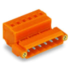 WAGO - 1-Leiter-Stiftleiste, CAGE CLAMP®, 2,5mm², orange