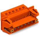 WAGO - 1-Leiter-Stiftleiste, CAGE CLAMP®, 2,5mm², orange