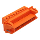 WAGO - 1-Leiter-Stiftleiste, CAGE CLAMP®, 2,5mm², orange