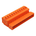 WAGO - 1-Leiter-Stiftleiste, CAGE CLAMP®, 2,5mm², orange