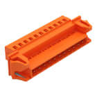 WAGO - 1-Leiter-Stiftleiste, CAGE CLAMP®, 2,5mm², orange