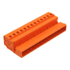 WAGO - 1-Leiter-Stiftleiste, CAGE CLAMP®, 2,5mm², orange