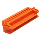 WAGO - 1-Leiter-Stiftleiste, CAGE CLAMP®, 2,5mm², orange