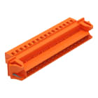 WAGO - 1-Leiter-Stiftleiste, CAGE CLAMP®, 2,5mm², orange