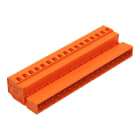 WAGO - 1-Leiter-Stiftleiste, CAGE CLAMP®, 2,5mm², orange