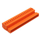 WAGO - 1-Leiter-Stiftleiste, CAGE CLAMP®, 2,5mm², orange