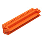 WAGO - 1-Leiter-Stiftleiste, CAGE CLAMP®, 2,5mm², orange