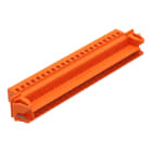WAGO - 1-Leiter-Stiftleiste, CAGE CLAMP®, 2,5mm², orange