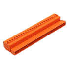 WAGO - 1-Leiter-Stiftleiste, CAGE CLAMP®, 2,5mm², orange