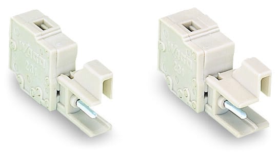 WAGO - Prüfstecker für Federleisten, für Rastermaße 5mm und 5, 08mm, lichtgrau