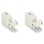 WAGO - Prüfstecker für Federleisten, für Rastermaße 5mm und 5, 08mm, lichtgrau