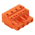 WAGO - 1-Leiter-Federleiste, CAGE CLAMP®, 2,5mm², orange