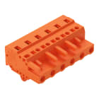 WAGO - 1-Leiter-Federleiste, CAGE CLAMP®, 2,5mm², orange