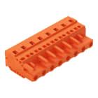 WAGO - 1-Leiter-Federleiste, CAGE CLAMP®, 2,5mm², orange